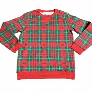 Magellan Boy's Laguna Madre Holiday/Christmas Sweatshirt Red Large 14/16 NEW